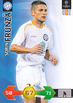 Sorin Frunza AFC Unirea Urziceni 2009/10 Panini Super Strikes CL #329